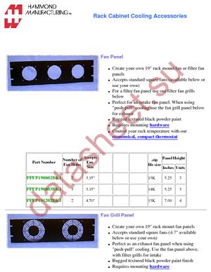 PPFP190802BK1 datasheet  